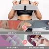 roseddy Training Tube, Nice Butt Band, Resistance Band, Hip Band, For Beautiful Butt Training, Training Tube, Exercise Band (Set of 3 Different Strengths), Muscle Training, Tube Training, Training Band, Popular for Butt Training, Texture, Fabric Fitness T