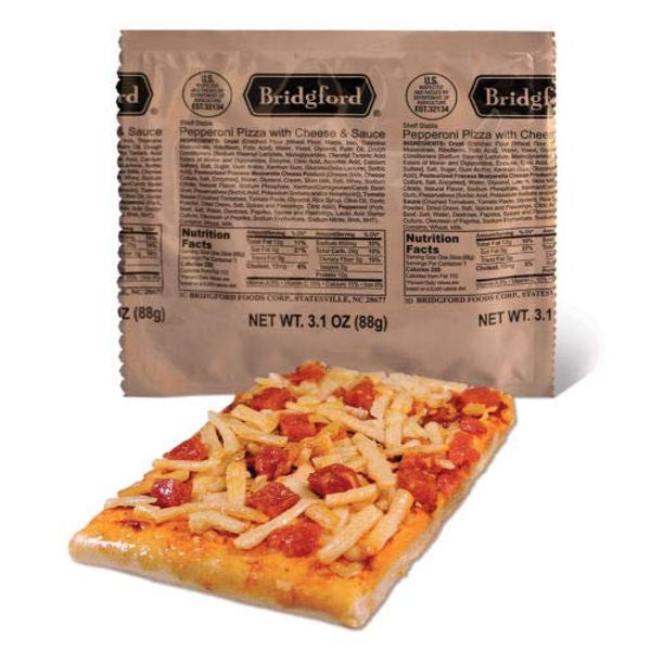 Pepperoni Pizza Slice With Cheese MRE Survival Food - 3 Pack