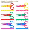 UCEC 6 Pieces Colorful Decorative Paper Edge Scissor Set, Great for Teachers, Crafts, Scrapbooking, Kids Design