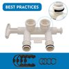 Water Softener Clip & O-Ring Kit for GE Kenmore & EcoPure Systems