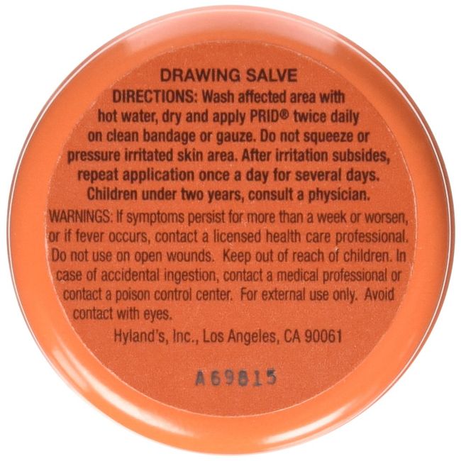 Smile's Prid Homeopathic Drawing Salve 18 g (Value Pack of 5) 