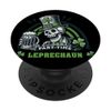 St. Patrick's Day Part-Time Leprechaun Skelett PopSockets Klebender PopGrip