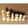 Staunton Tournament Chess Pieces, Triple Weighted with 3.75" King and 2 extra Queens