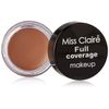 Miss Claire Full Coverage Makeup + Concealer #17, Brown, 6 g