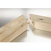 kwb DÜBELPROFI Universal Dowel Jig with Adjustable Hole Sizes, Precise Woodworking Tool