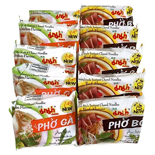 MAMA Noodles Chand Clear Soup Instant Rice Noodles w/Delicious