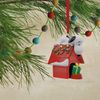 Hallmark Collectable Peanuts Ornament - Snoopy on Doghouse Design