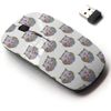 2.4G Wireless Mouse with Cute Pattern Design for All Laptops and Desktops with Nano Receiver - Pattern Cartoon Doodle