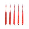 Tuft 24 Toothbrush Set of 5 SS No Cap (Red)