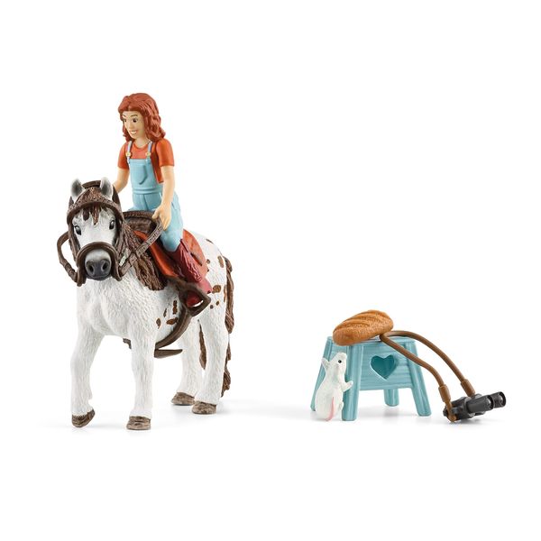 SCHLEICH 42518n Horse Club Mia & Spotty Horse Club Toy Playset for children aged 5-12 Years