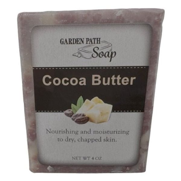 COCOA BUTTER BAR SOAP - Earthy Patchouli Mellowed By Lavender