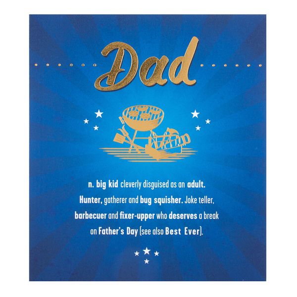 Hallmark Dad Father's Day Card 'Big Kid' - Medium