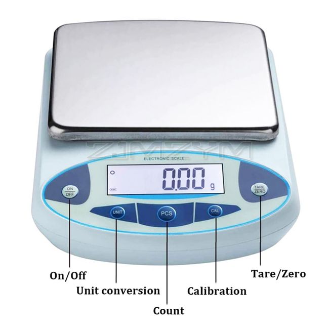 High Precision Lab Digital Scale Analytical Electronic Balance Laboratory  Lab Precision Scale Jewelry Scales Kitchen Precision Weighing Electronic Scales  0.01g Calibrated (3000g, 0.01g) 