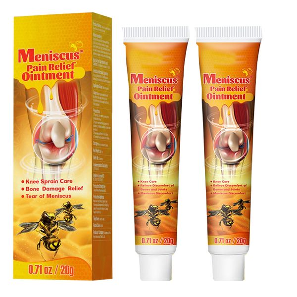 2pcs Joint Relieve Cream, Bee Venom Gelenkentlastungsgel, Bienengift Schmerzlinderungscreme