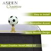 Aspen Creative 24031-41 Rectangular Cube Finial for Lamp Shade, 1 Pack, Antique Brass