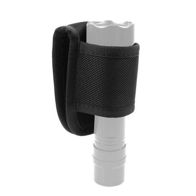 Taschenlampen Holster, Gürtel Taschenlampentasche, Offener Oberseite Taschenlampen Tragetasche für Camping Wandern Notfall