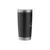 I Run On Cloud Wine Cloud Computing Funny Cloud Engineering Stainless Steel Insulated Tumbler