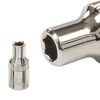 Dapetz ® Socket 1/4" Drive Metric Hex Square 4.5mm
