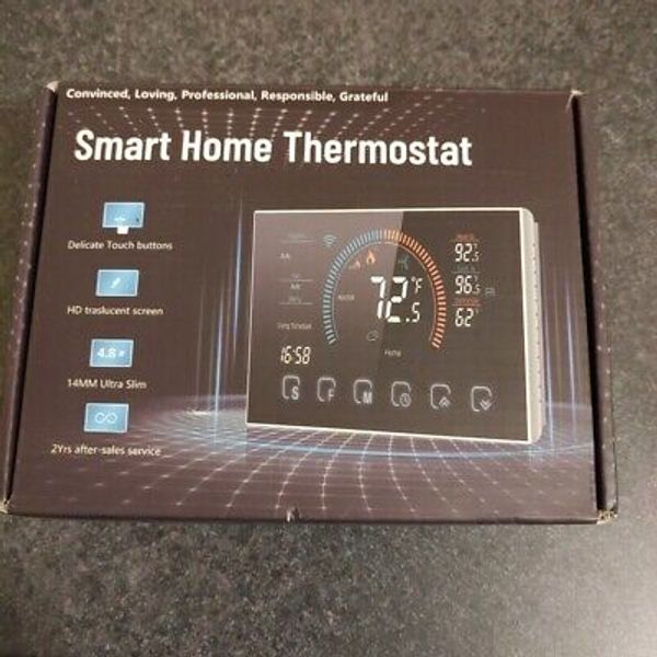 Asefuoirk Smart Thermostat Wi-Fi Programmable Bhp-8000 C