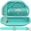 Baval Hard Portable Case Compatible with JBL Charge 6/Charge 5 Portable Waterproof Bluetooth Speaker(Teal Case)