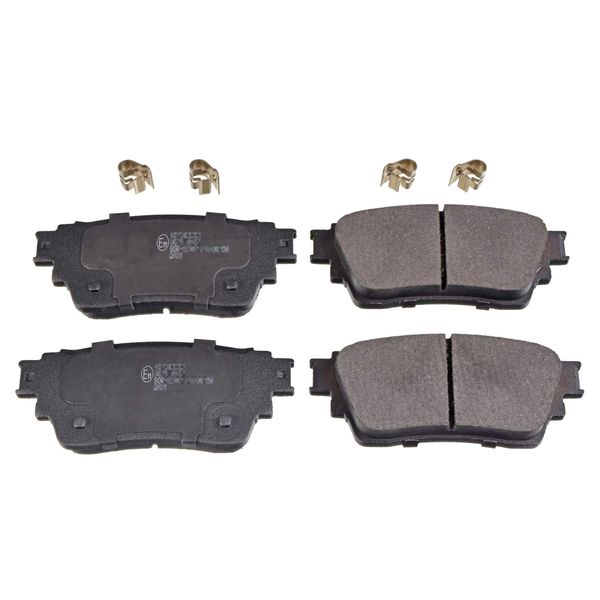 febi bilstein 16979 Brake Pad Set with fastening material, 1 unit