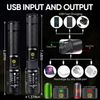 Super-Bright 990000LM LED Tactical Flashlight Zoom Torch w/ Rechargeable
