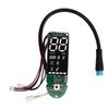 Alomejor Electric Scooter Dashboard Circuit Board ReplacementControl PCB Material Easy to Install Clear Data Display Great Replacement Part