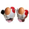 Egg Cups from The Leonardo Collection Boxed Cockerel and Hen Design 8900