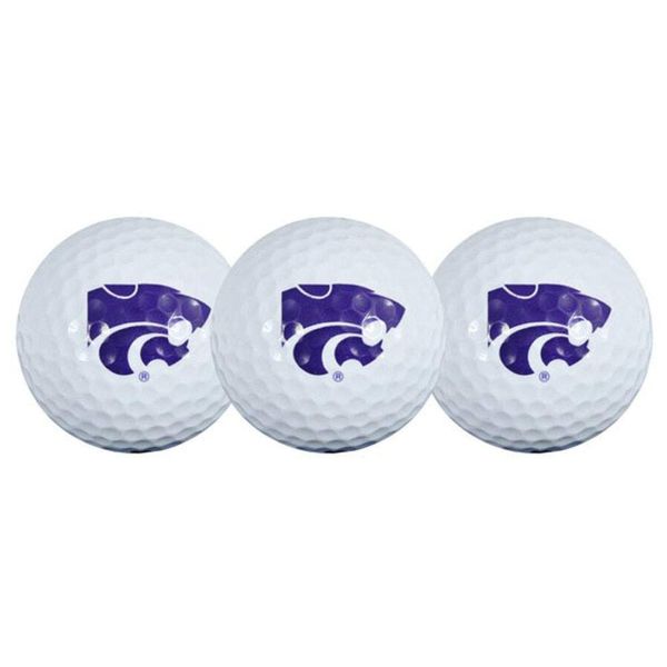 Team Effort Kansas State Wildcats Golf Ball 3 Pack, Kansas StateWildcats