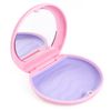 Annhua Partial Denture Case, Magnetic Closure, Small Mouthpiece Case, Cute, Portable, Convenient, Mouthpiece, Mirror, Moisture-Proof, Partial Denture Box, Silicone Mat, Mouthguard Case, Home, Travel, Retainer Case, Orthodontics, Retainer Box, Airtight, Pa