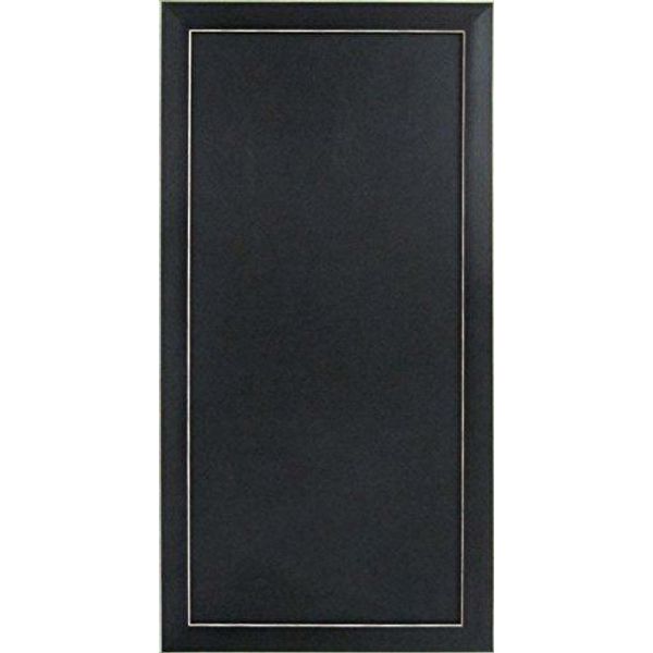 DesignOvation Wyeth Framed Magnetic Chalkboard, Black
