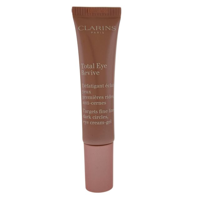 Clarins Total Eye Revive Cream Gel Target Lines Dark Circles 15ml .5oz New NoBox