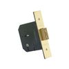 Sterling MLD530 5 Lever Deadlock, Brass, 3.0"