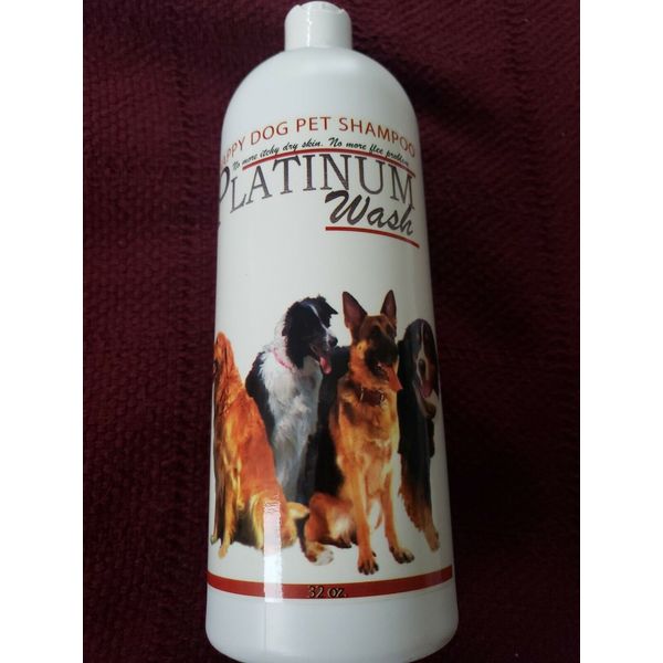 DOG SHAMPOO 32 Oz.PREVENT ITCHINESS COAT HEALTHY INCREDIBLY BRIGHT NO MORE FLEES