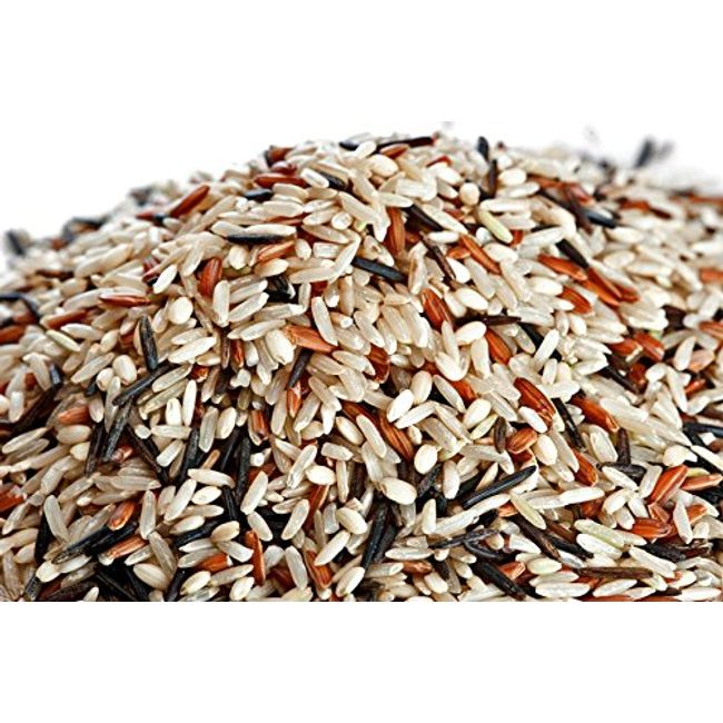 Wild-Rice-Gourmet-Blend-Black-Brown-and-Red-GMO-free-Premium-Quality (2 LB)