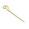 to-dai 18 – 8 Spiral Pick, Gold Plated, 3-Pack