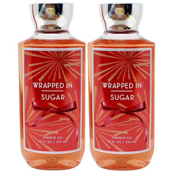 Bath & Body Works Wrapped In Sugar - 2 Pack- Shower Gel