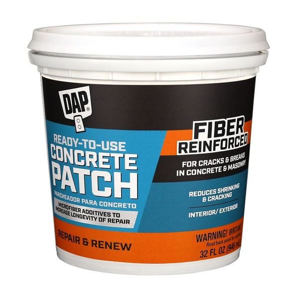 Dap 31084 Concrete Patch Interior and Exterior 1-Quart Gray