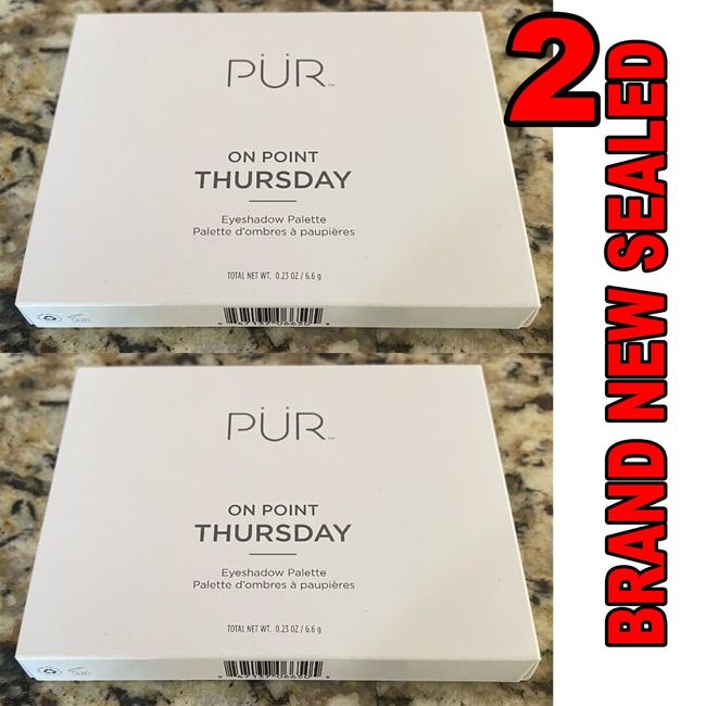 PUR On Point Thursday Eyeshadow Palette - NEW 2PKS