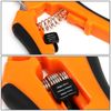 2Pcs Stainless Steel Blades Slide Locking Straight Curved Micro Tip Prunin Snips