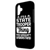 iPhone 16 State Trooper Apparel - Funny Unique Troopers Design Case