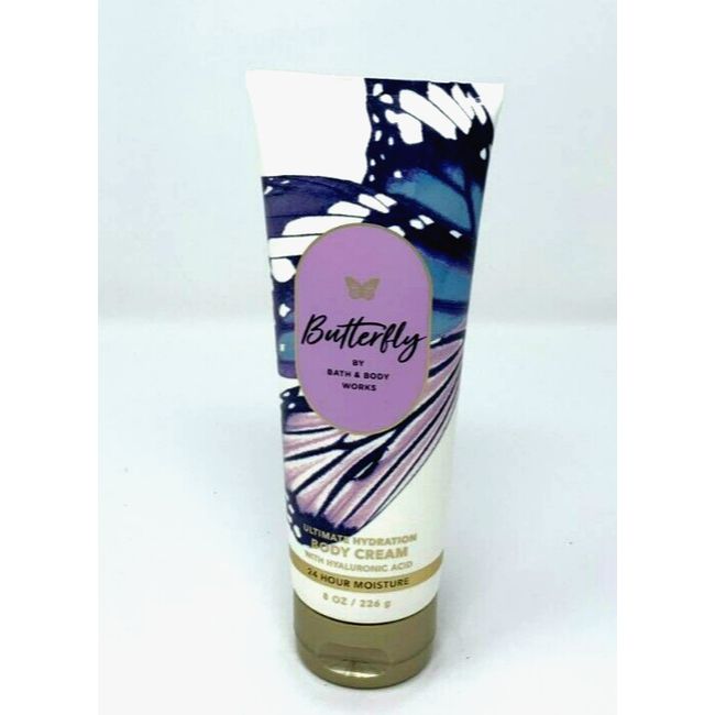 Bath & Body Works BUTTERFLY Ultimate Hydration Body Cream 8 oz FL New