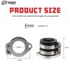 NIBBI CNC Replacement Orginal Intake Manifold CG Engine, High-Performance Adapter Motorcycle Carburetor Adapter