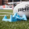 Rhino Dave Alred Performance Kicking Tee Blue Size 5
