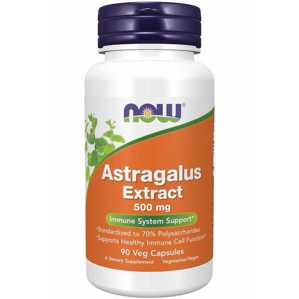 NOW Supplements - Astragalus Extract 500 mg 90 Veg Capsules