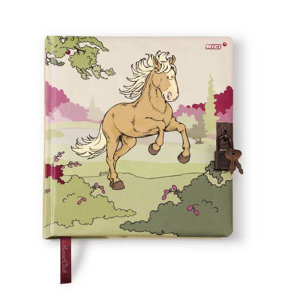NICI 33146 - Tagebuch Pferd, beige