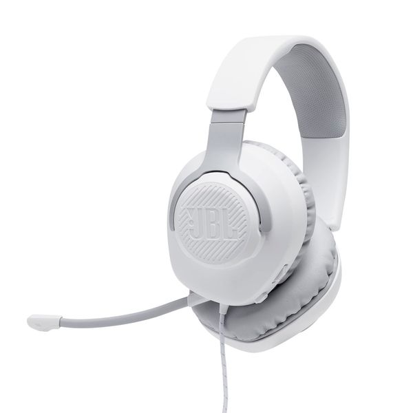 [Amazon.co.jp Exclusive] JBL QUANTUM 100 Gaming Headset/Headphone/3.5MM Connection/Entry Model/PS5 PS4 Switch Compatible/White/JBLQUANTUM100WHT