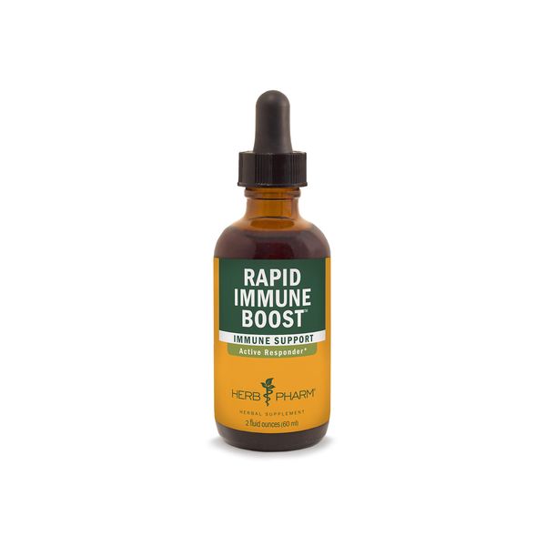 Herb Pharm Rapid Immune Boost Liquid Herbal Formula for Active Immune Support - 2 Fl Oz