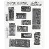 Cling RBBR Stamp Set Ticket BTH