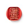 Lékué Microwave Bacon Cooker with Lid, Red
